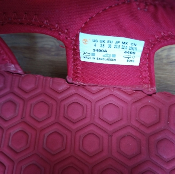 Timberland Sandal Size 4 Boys - Picture 8 of 8